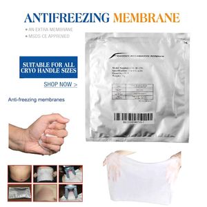 100Pcs Antifreeze Membrane Mask Film Fat Anti Cooling Gel Pad Cryo Therapy Weight Reduce Paper For Slimming Cryolipolysis Machine