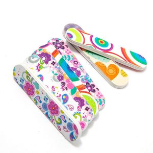 File delle unghie decorative professionali Mini Lima de Unas 6 * 1.5cm Mini-Nagelfeile Doppio lato Nail Files Manicure Pedicure Strumenti Mini Nail File