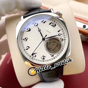 New Historiques American 1921 82035/000J-9964 biała tarcza automatyczny Tourbillon męski zegarek stalowa koperta skórzany pasek zegarki Hello_watch 8 kolorów