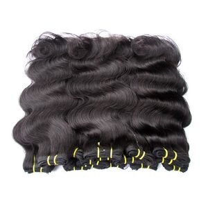 Dhgate Hair Produkty Hurtowe brazylijskie dziewicze przedłużenia włosów ludzkich Warfy Waveves Wave Body Fala 1kg 20 kupa partia naturalny kolor 50 g/szt.