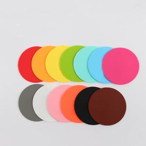 Silicone Mug Coaster Round Drink Coaster Insulation Non-slip Pad for Home Party Bar Restaurant Silicone Coasters T500138