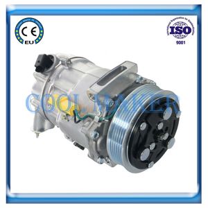 6C12 SD6C12 ac compressor para Peugeot 207 307 408 Citroen C2 C4 9659875780 6453QJ 6453QK 6453WK 6453WL 96519109 96598757