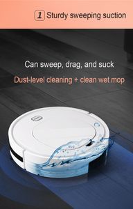 ES32スマートロボット掃除機3の充電式ロボットの床の掃引家庭用清掃機械