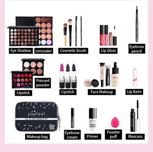 Ny ankomst popfel Allt i en 25 st Full professionell makeup kit för tjej (Kit003) Makeup Sets