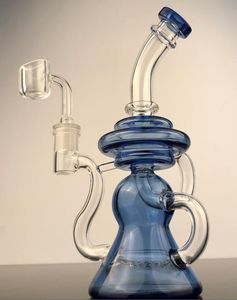 Slumpmässig färg dab rig konstglas bong oljeriggar med diffus perc hård vattenpipa shisha is catcher bubbler bubbler