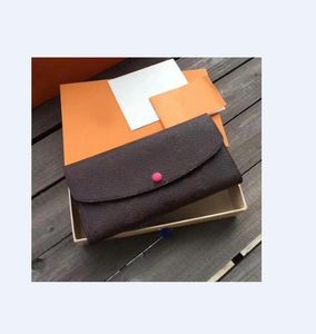 ヨーロッパとアメリカのファッション女性の財布高品質ポータブル財布クラッチ付き箱送料無料