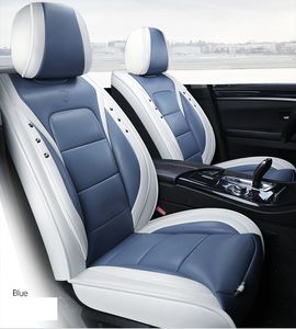 Wholesale Universal Fit Car Accessories Interior Car Seat Covers Full Set For Sedan PU Leather Adjuatable Seats Covers For SUV 5 Pieces Seat Cushion02