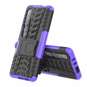 2-in-1-Hybrid-KickStand-Impact-robuste Hochleistungs-TPU+PC-Gehäuseabdeckung für XIAOMI 10 LITE CC9 PRO 160 TEILE/LOS