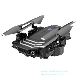 LS11 4K HD doppia fotocamera WIFI FPV Mini drone per principianti, volo su pista, mantenimento dell'altitudine, luci a LED, gesto per scattare foto, batteria da 1800 mA,USEU