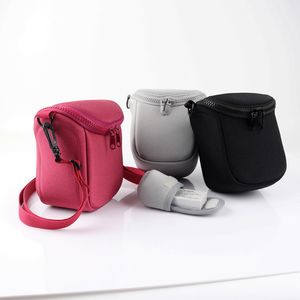 Shocksäker SLR DSLR Camera Cover Bag för Sony LCS BBF A6000 NEX5R NEX5N NEX7 LENS Väskor med axelrem