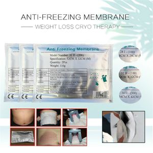 Slimming Machine Antifreeze Membrane 27 30Cm 34 42Cm 28 28Cm 12 12Cm Antifreezing Membrane Anti-Freezing Pad For Cryo Therapy 0601066