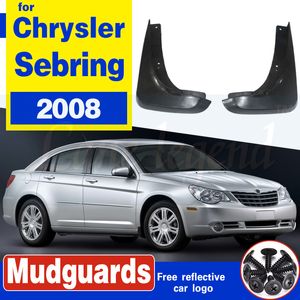 Car Mudflaps For Chrysler Sebring 2008 Mud Flaps Splash Guards Mudguards Mud Flap Car Front Rear wheel Fender Accessories 2pcs