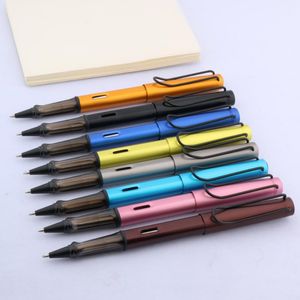 ChouxionGluwei clássico Aurora Rollerball Pen Silver Metal 359 Presente Student Stationery Office Supplies