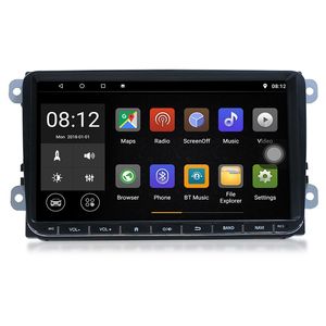 Car Video Radio Gps Stereo più recente per lettore DVD automatico universale Volkswagen Android Touch Screen 4 + 32