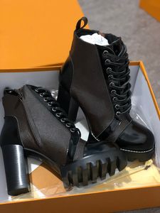 World Tour Desert Boot women boots Platform Boot Spaceship Ankle Boots 5cm Heel flamingos medal martin boots heavy duty soles with Box