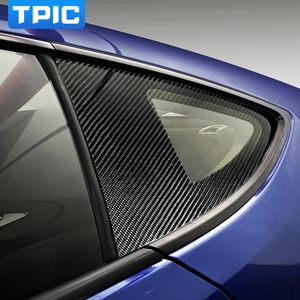 Naklejki samochodowe z włókna węglowego Tylne Trójkątne okno Panel Okładki Dekoracyjne Wykończenia Do Subaru BRZ TOYOTA 86 2013-2020 Akcesoria samochodowe