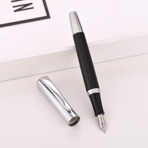BAOER Black Ink Pen Special Offer Fountain Pen Luxury Office Supplies Ink 0.5mm Nib Writing Fluency Pluma Fuente vulpen