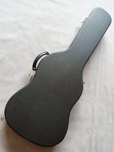 カスタムメイドのブラックエレキギターハードシェルケース