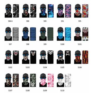 79styles Magic Eşarp Bandana Tasarımcı Yüz Maskeleri Fonksiyonlu Açık Başörtüsü Nefes Emici Maske Boyun Kapak YYA401-2 Sweat