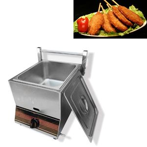 Fritadeira a Ar Comercial 220V Máquina de Cilindro Único Máquina de Cilindro Duplo Batatas Fritas Fritadeira de Frango Frito de Grande Capacidade