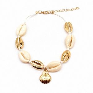 New Products Accessories Natural Shell Scallop Anklet Women's Western Style Retro Beach Cool Foot Ornaments K182 4wxx#