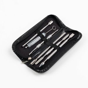 Wax Dab Kit de ferramentas de metal ferramentas de metal fumar espátula hookahs com caixa embalagem para plataformas de água tubulações de água tubulações