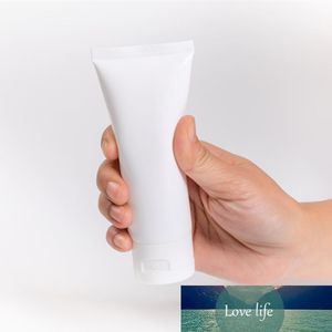 Baixo Garrafa para Hand Cream Sunscreen ShampooWhite plástica cosmética Tubo recarregáveis ​​Lip Balm contêiner de teste Embalagens espremido Upside