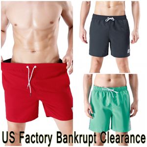 Großhandel Mens 6" Inseam Badehose Shorts Beach Clothing USA Stock 3-5 Tage Liefer 6567