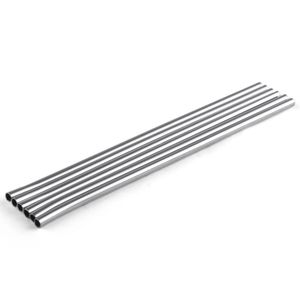 Durable Stainless Steel Straight Drinking Straw Metal Straws Bar Family kitchen For Beer Fruit Juice Drink Party Accessory Straight Drinking