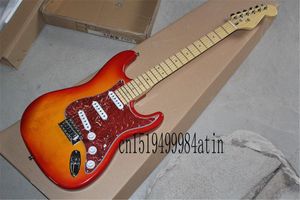 Ny B-Stock 2022 Toppkvalitet Standard Sienna Sunburst Guitar Custom Body