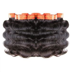 Großhandel Malaysian Body Wave Menschliche Haarverlängerungen Bundles Gewebe 1kg 20 stücke Lot Natürliche Farbe Echt Malaysisch Humano Cabelos 50g / PCs