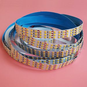 Superhelles flexibles 12-V-2835-LED-Lichtband, Bandschnur, hohe Dichte, dreireihig, IP20, nicht wasserdicht, für den Innenbereich, 360 LEDs/m, für die Beleuchtung von Schränken, Küchen, Decken