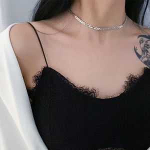 Fashion Jewelry High-end Anti-allergic Non-fading Color Ring Buckle Pig Nose Necklace Clavicle Chain For Women Wedding Party Gifts