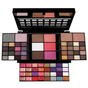 74 colori ombretto tavolozza correttore rossetto fard in polvere set di cosmetici set di ombretti opachi make set