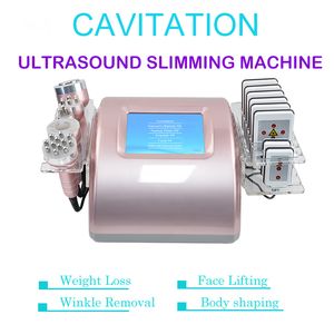 Professional rf cavitation multipolar radio frequency vacuum skin tightening machine ultrasound cavitation lipo laser slimming equipment