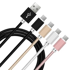 Micro USB-kabel Typ C Snabb Laddning för Samsung S9 S10 Xiaomi 8 Android MicroUSB Laddare Kablar 1m 2m 3m 1,5m 25cm