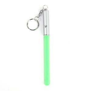 Partihandel-Flash Torch Lightsaber Keychain LED Light Glow Magic Wand Stick Pen Key Chain GF6 Fashion