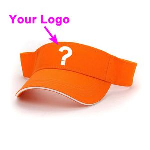 golf visor cap sticking close red blue orange sport on sale gift cotton beach ball players tennis baseball sun visor hat