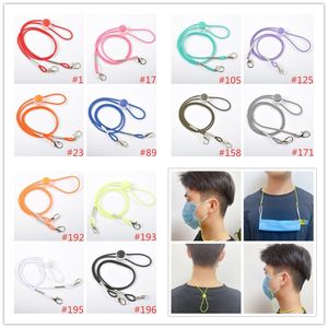 12 Colors Anti-loss Mask Rope Extension Reusable Face Mask Holder Glassses Masks Lanyard Hang On Neck String Masks Rope