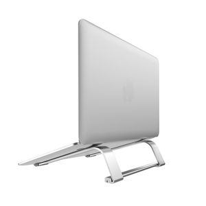 Carrinho de liga de liga de alumínio 11-17 polegadas Caderno dobrável suportes para Macbook Air Pro Lapdesk antiderrapante Suporte de refrigeração de computador