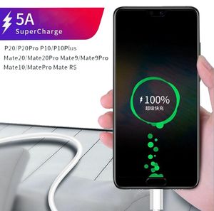 2021 Nuovi cavi per telefoni cellulari 5A di tipo C di alta qualità Dati cavo di ricarica super veloce USB 0,5 M 1 M 1,5 M 2 M 3 M per Huawei colore bianco e nero