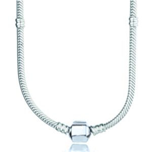 2019 NUOVO 100% argento sterling 925 collana a catena con serpente adatto perline di fascino per le donne gioielli di moda braccialetto fai da te regalo all'ingrosso di fabbrica quattro