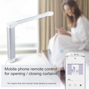 Freeshipping Smart Gardin Motor Intelligent Curtain ZigBee MI Hem App Fjärrkontroll Trådlös Timing Electric Curtain Motor