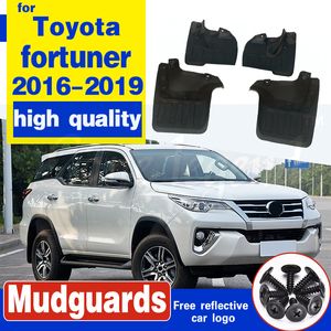 Front Rear Car Mud Flap For Toyota fortuner 2016 2017 2018 2019 Mudflaps Splash Guards Mud Flap Mudguards Fender