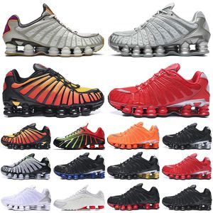 Platinum Chrome tl r4 men women running shoes triple white Sunrise Black Red Viotech mens womens trainers sports sneakers runners