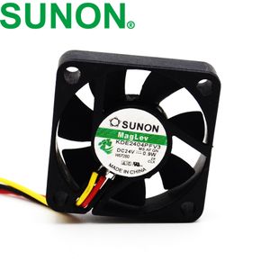 KDE2404PFV3 Oil bearing Cooling Axial Fan DC 24V 0.9W 4010 40*40*10mm 40mm