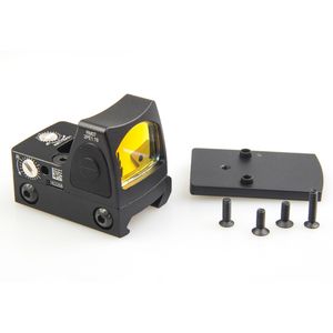 Mirino Trijicon Reflex regolabile RMR Red Dot per tiro softair