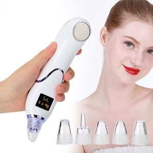 Blackhead Remover Hot and Cold Compress Instrument för hudvård Ta bort Blackheads och Acne Facial Electric Acne Removal J1250