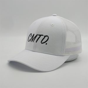 Высококачественные индивидуальные вышивки Sun Caps Blood Color Truckers Mesh Hat Personalized Travel 6 Панели Mens Cap Летние взрослые бейсбольные шапки