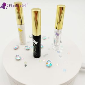 OEM Flash girl eyelash glue Private Label 3colors Makeup Glue Long Lasting Fast Drying Latex Free Eyelash Glue